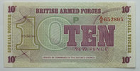 Great Britain 10 New Pence British Armed Forces 6. Serie -