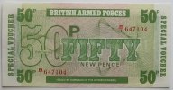 Great Britain 50 New Pence British Armed Forces 6. Serie -