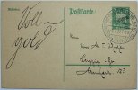 Deutsches Reich Ganzsache Michel Nr. P 156 Berlin Deutscher Rundflug 1925 SStpl auf 5 Pf GS Karte -