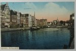 Deutsches Reich Bildpostkarte aus Emden mit 5 Pf Germania -