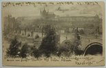 Tschechowlowakai Grußkarte aus Prag -