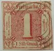 Thurn & Taxis Michel Nr. 29 kaminrot vollrandiges Kabinettstück rs. kl. tintenspiegel geprü -