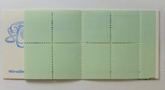 Bund Markenheftchen Fehldurck, nur 1 Farbe, rest unbedruckt sehr selten -