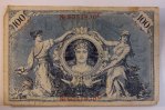 Deutsches Reich 100 Mark rotes Siegel, Rosenberg Nr. 33 b Serie C -