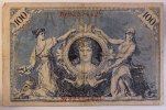 Deutsches Reich 100 Mark rotes Siegel, Rosenberg Nr. 33 b Serie C -