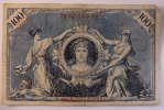 Deutsches Reich 100 Mark rotes Siegel, Rosenberg Nr. 33 b Serie C -