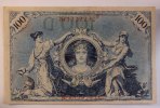 Deutsches Reich 100 Mark rotes Siegel, Rosenberg Nr. 33 b Serie F -