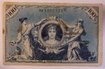 Deutsches Reich 100 Mark grünes Siegel, Rosenberg Nr. 34 Serie M -