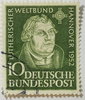 Bund 10 Pf Michel Nr. 149 Tagung d. Lutherischen Weltbundes -