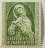 Bund 10 Pf Michel Nr. 151 Germanisches Museum -