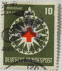 Bund 10 Pf Michel Nr. 164 125. Geb. Henri Dunant -