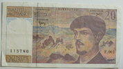 Frankreich 20 Francs Standard Catalog of Worldpaper Money Nr. 151 d -