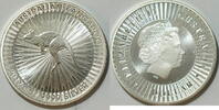 Australien 1 $ Kangaroo Australien 1 oz Feinsilber -