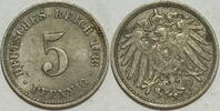 Kaiserreich 5 Pf 1913 D ss 1,00 EUR prix TTC + 8,99 EUR frais d'envoi
