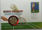 Andorra 25 Dinar Numisbrief Boris Becker -