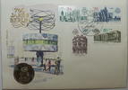 DDR 5 Mark Numisbrief Alexanderplatz -