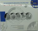 BRD 5 x 10 € Gedenkmünzset im Blister 5 x 10 € -