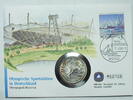 BRD 10 DM Numisbrief Olympiade 1972 Stadion G mit Michel 1717 -