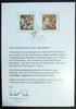 BRD Weihnachtsmarke auf Karte Firma Lotze Michel Nr.: 1639 und 1640 -