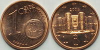 Italien 1 Cent 2004 bankfrisch 1,90 EUR prix TTC + 8,99 EUR frais d'envoi