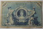 Kaiserreich 100 Mark Rosenberg Nr. 34 Serie L , Unterdruck M -