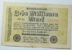 Weimar 10 Millionen Mark Rosenberg Nr. 105 a, WZ: Hakensterne, KN 6 atellig, FZ: SO -