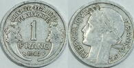 Frankreich 1 Francs 1947 ss 2,90 EUR prix TTC + 8,99 EUR frais d'envoi