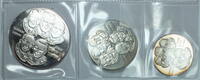USA Silbermedallien Silbermed. zur Apollo / Sojus Mission Feinsilber Gesamtgewicht: 96 g -