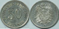 Kaiserreich 50 Pfennig 1876 C FDC