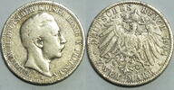 Preußen 2 Mark 1904 Wilhelm II s 17,00 EUR prix TTC + 14,49 EUR frais d'envoi