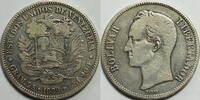 Venezuela 5 Bolivares 1929 ss - vz 39,00 EUR prix TTC + 14,49 EUR frais d'envoi