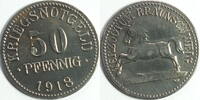 Braunschweig 50 Pfennig Fehlprägung Doppelprägung Rückseite -