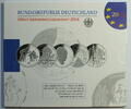 Deutschland 5 x 10 € Komplette Jahresausgabe der 10 € Stücke in Silber -