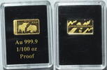 Deutschland  1/100 Unze Feingold Barren PP gekapselt 59,99 EUR  + 14,49 EUR frais d'envoi