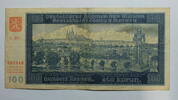 3. Reich 100 Kronen 1940 Protektorat B&ouml;hmen und M&auml;hren ss 12,00 EUR  + 14,49 EUR frais d'envoi