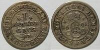 Braunschweig Lüneburg 1 Mariengroschen 1691 ss 25,00 EUR prix TTC + 14,49 EUR frais d'envoi