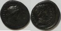 Pergamon AE 17 mm Gewandbüste des römischen Senats mit Binden rechts -