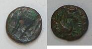 Teos AE 9 mm Pegasos protome nach rechts Rs. Lyra im Linienquadrat -
