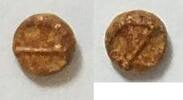 Vijayanagar Bele Sanagama Dynastie ca. 48,7 mg Gold -
