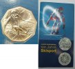 Österreich 5 € Olympia Hochrelief Kunstmedallie -