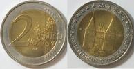 Deutschland 2 € 2006 D Holsten Tor vz/st 5,80 EUR prix TTC + 8,99 EUR frais d'envoi