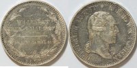 1 Sterbetaler 1827 Sachsen Friedrich August I. 1806-1827 ss