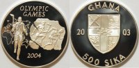 Ghana 500 Sika Olympische Spiele Athen 2004, Fackelläufer -