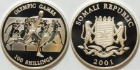 Somalia 100 Schilling Olympischen Spiele 2004 Athen -