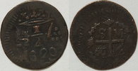 Columbien 1/4 Real Unabhängigkeitskrieg Ferdinand VII, Santa Maria -