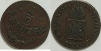 Österreich 1/2 Kreuzer -