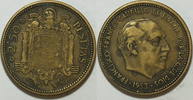 Spanien 2,5 Pesetas 1953 ss 2,00 EUR prix TTC + 8,99 EUR frais d'envoi
