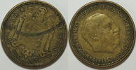 Spanien 2,5 Pesetas 1953 ss 2,00 EUR prix TTC + 8,99 EUR frais d'envoi