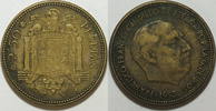 Spanien 2,5 Pesetas 1953 ss 2,00 EUR prix TTC + 8,99 EUR frais d'envoi