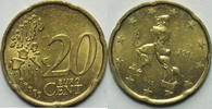 Italien 20 Cent 2002 bankfrisch 1,90 EUR prix TTC + 8,99 EUR frais d'envoi